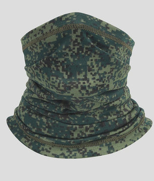 Veelzijdige Camouflage Nekwarmer & Buff - Ademend & UV Beschermend voor Outdoor Sport