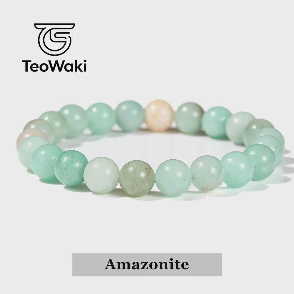 Natuurstenen Armbanden (4-10mm) - Amethist, Tijgeroog & meer - Unisex Reiki Healing