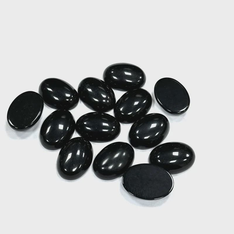 10x Kristal Cabochons Ovaal 13x18mm - Natuurlijke Helende Stenen voor Sieraden Maken