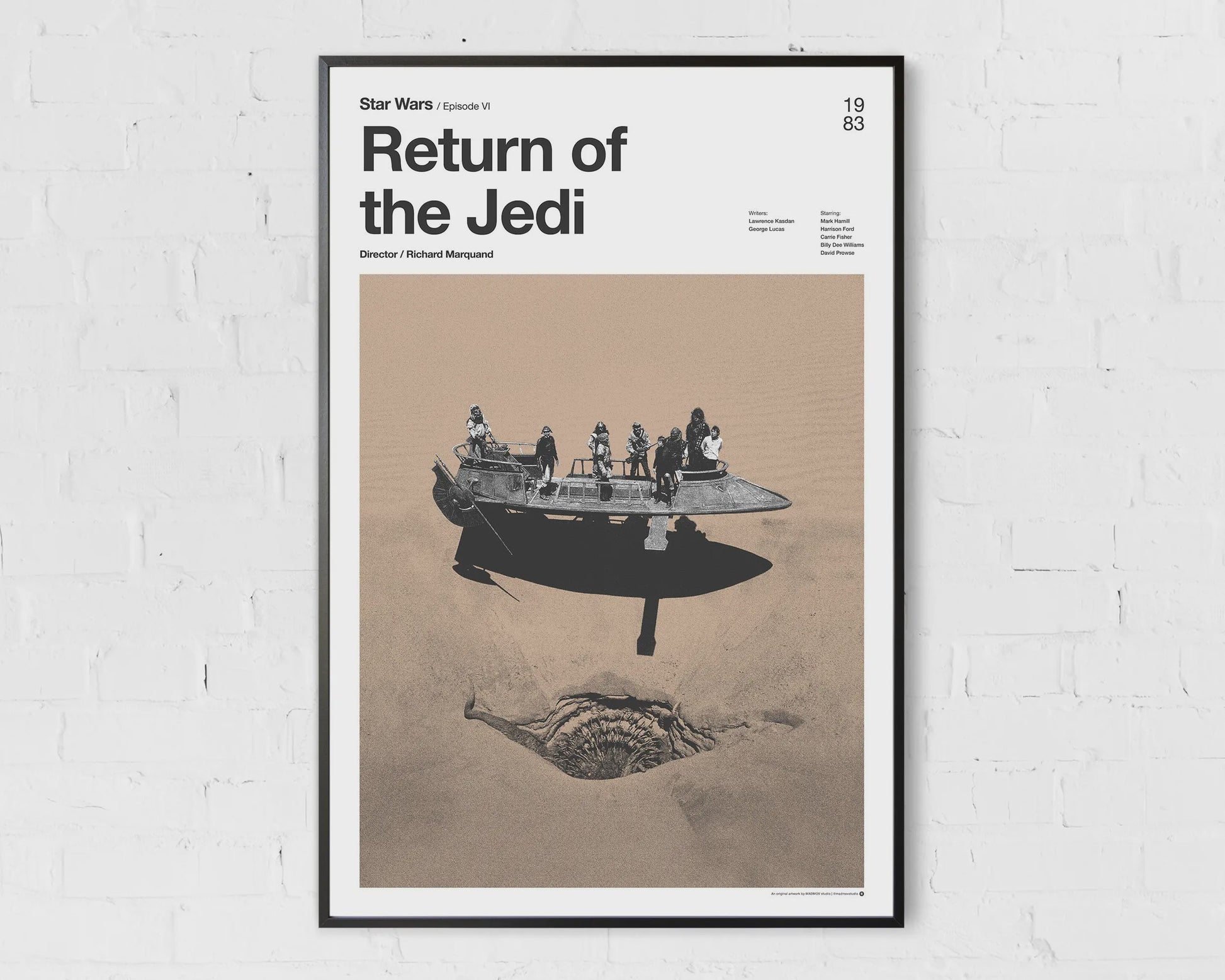Moderne Canvas Poster: Iconische Films & Series voor Wanddecoratie
