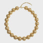 Bohemian Resin Kralen Ketting - Statement Choker met Dubbele Kleuren