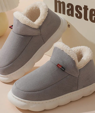 Herenslippers Winter Laarzen - Zachte Pluche & Katoen, Warm & Comfortabel voor Binnen