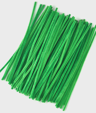 100 Stuks Chenille Stelen - Flexibele Knutseldraad voor Creatieve DIY Projecten