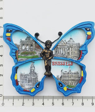 België Koelkastmagneet - Souvenir & Reistafel voor Huisdecoratie