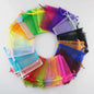 100x Organza Zakjes - Cadeau, Sieraden & Feest - Diverse Maten & Kleuren