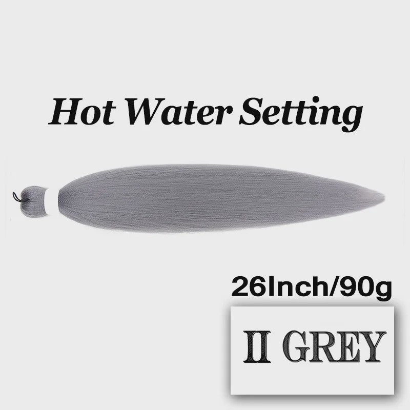 Pre-stretched Braiding Hair 26 Inch - Synthetische Haarverlengingen voor Crochet Braids in Kleuren