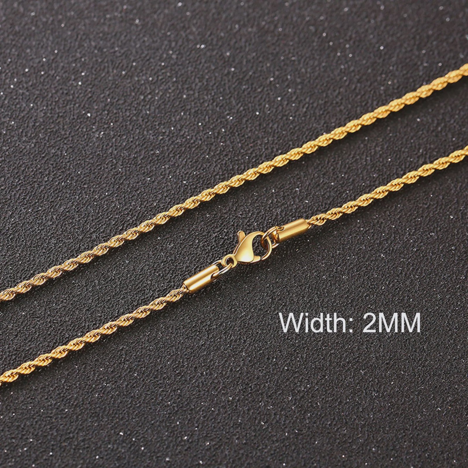 Klassieke Cuban Chain Ketting Heren Dames - Roestvrij Staal (3-11mm)