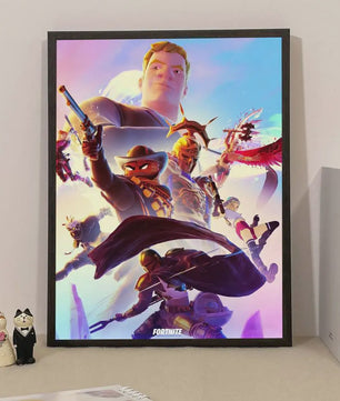 Fortnite Game Poster - Decoratieve Muurkunst voor Fans