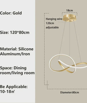 Moderne LED Hanglamp - Stijlvolle Verlichting voor Woonkamer, Eetkamer & Slaapkamer