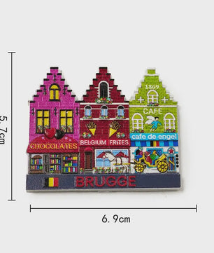 België Koelkastmagneet - Souvenir & Decoratie voor de Keuken