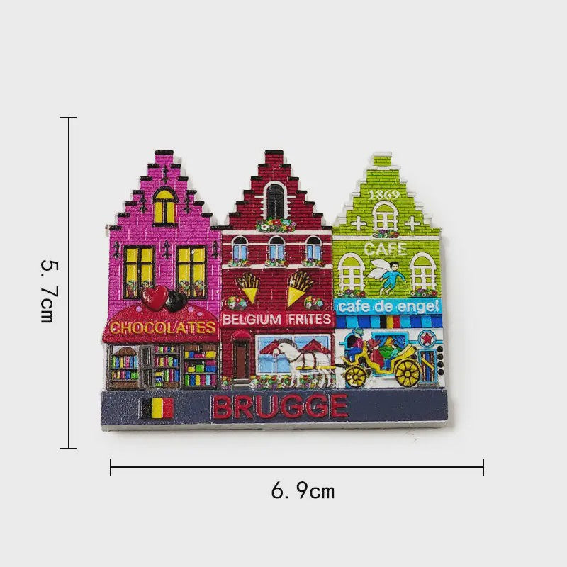 België Koelkastmagneet - Souvenir & Decoratie voor de Keuken