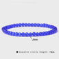 Natuursteen Armband met Kwarts, Kattenoog, Jades & Aquamarijn Kralen - Stretch Bangle voor Dames & Heren