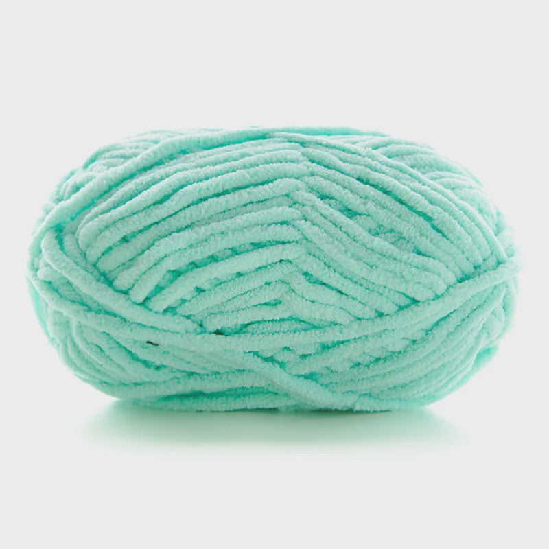 Zacht Chenille Garen 50g - Dik Velvet Garen voor Handwerken & DIY Baby Projecten