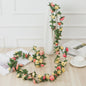 250cm Kunst Rozen Slier - Decoratieve Nepbloemen voor Bruiloft, Huis & Tuin