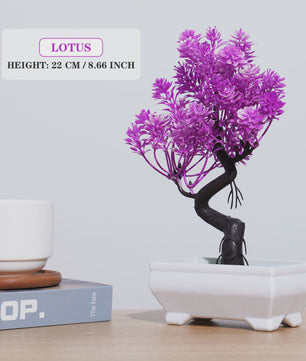 Kunst Bonsai Boom Potted Plant - Decoratieve Kunstplant voor Huis & Kantoor