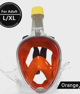 Full Face Duikmasker met Anti-Fog - Snorkelen & Duiken voor Volwassenen & Kinderen