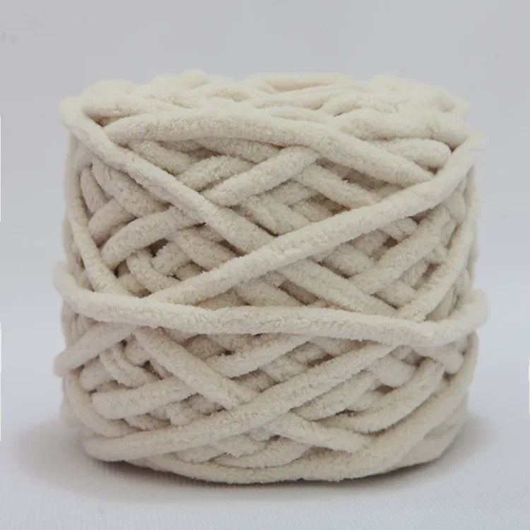 Chenille Garen 100g/bol - Super Zacht Dik Wol Garen voor Handbreien, DIY Sjaals & Projecten