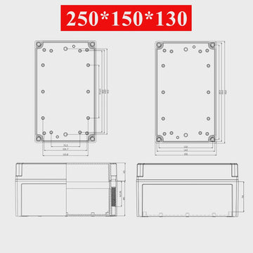 250x150x130mm