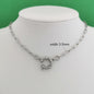 Gouden Roestvrij Stalen Ketting met Sailor Sluiting - Unisex Choker