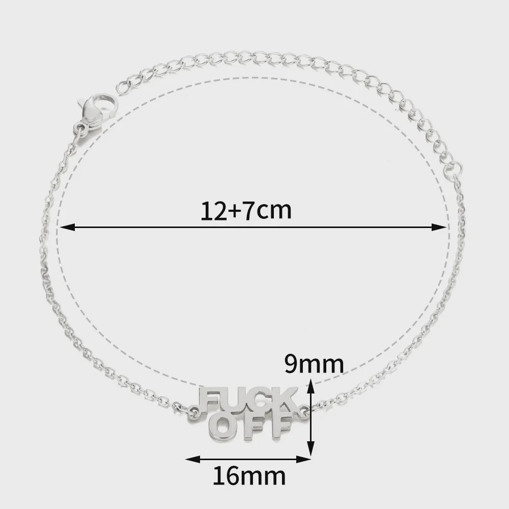 Gouden Anklet met Kralen en Bedels - Roestvrij Staal - Zomerse Strandjuwelen