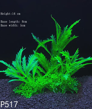 Kunstplanten Aquarium Set - Levendige Decoratie voor Vissenkom en Waterplanten