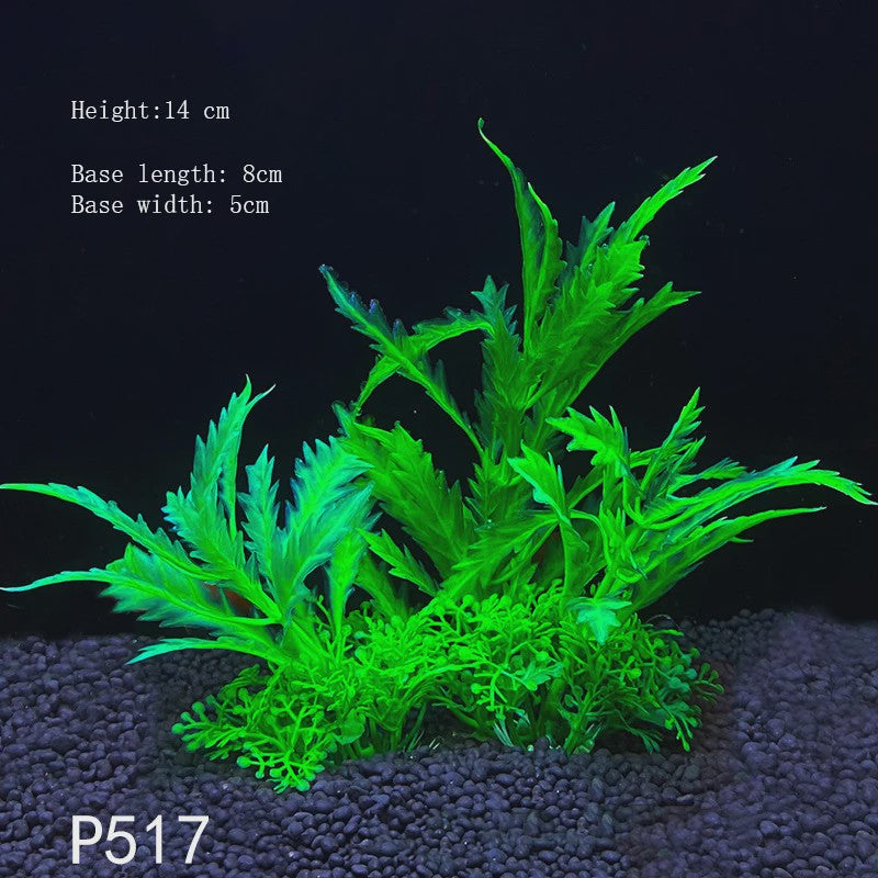 Kunstplanten Aquarium Set - Levendige Decoratie voor Vissenkom en Waterplanten
