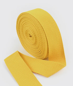 4 Meter Katoenen Band - 1.3mm Dikke Webbing voor Tassen, Riemen & DIY Projecten (20-50mm Breed)