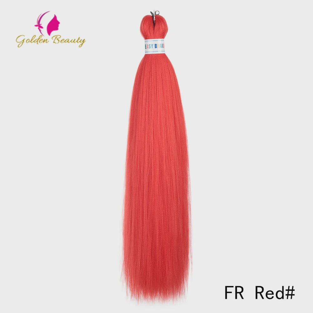 26 Inch Ombre Kleuren Vlechtsel Haar Synthetisch Pre-stretched Jumbo Braids Haar voor Cosplay & Pruiken