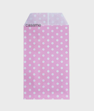Kleine Kraft Papieren Zakjes met Stippen - Set van 10, 25 of 50 stuks - Ideaal voor Feestjes, Cadeaus en Kaarten