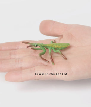 Realistische Insecten Model Figuren: Bidsprinkhaan, Bladwesp & Meer - Educatief Speelgoed & Decoratie
