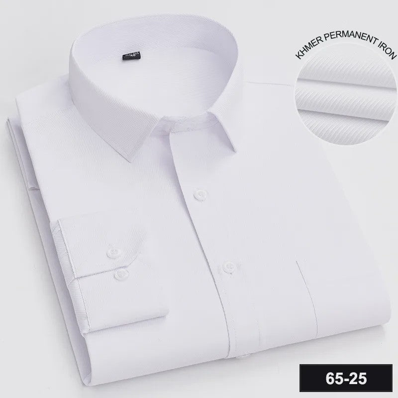 Herenshirt Lange Mouw - Stijlvol Casual & Zakelijk, Print & Streep, All-Season Top
