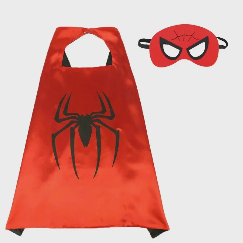 Superheld Cape en Masker Set - Kinderen Cosplay Verkleedkostuum