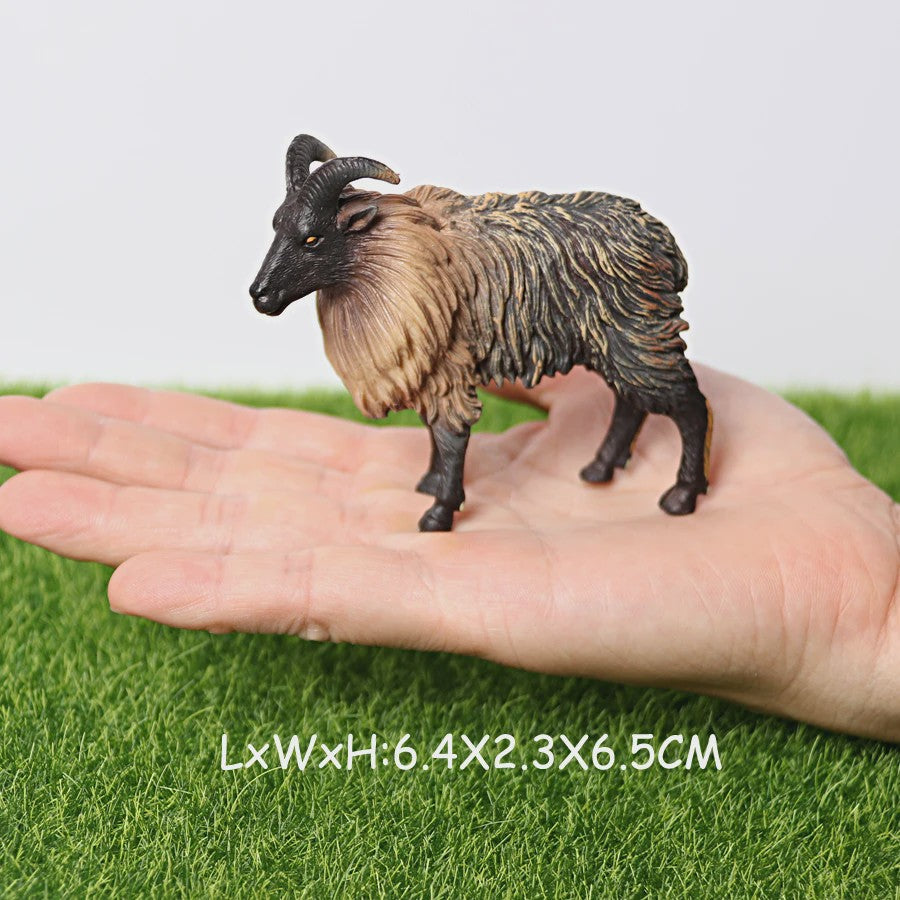 Realistische Boerderij- en Wilde Dierenfiguren: Schapen, Geiten, Antilopen & Meer - Cadeau Speelgoed