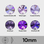 Paarse Strass Steentjes Platte Achterkant - Glas Kristal voor Kleding & Tassen DIY