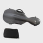Carbon Fiber Vioolkoffer met Afneembare Tas - Dubbele Draagband & Slot