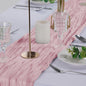 Luxe Kaasdoek Tafel Runner - Vintage Stijl voor Bruiloften & Feesten