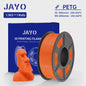 JAYO PETG 3D Printer Filament - 1.75mm Clear, 1.1kg, Hoge Taaiheid, Net Gewikkeld
