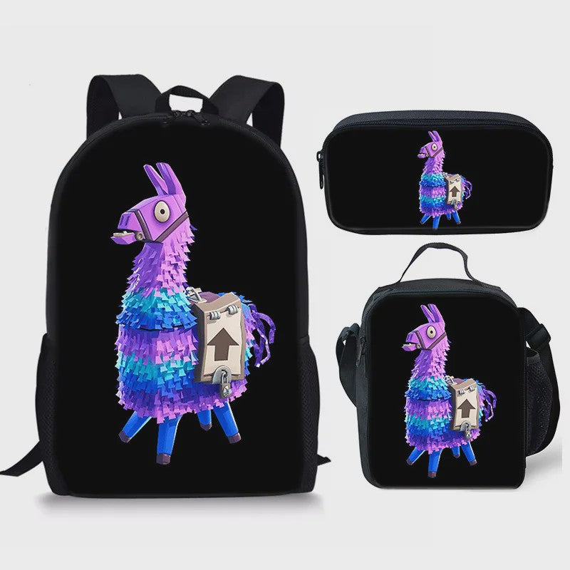 Fortnite Schooltas Set: Rugzak, Pennenhouder & Lunchtas voor Kinderen