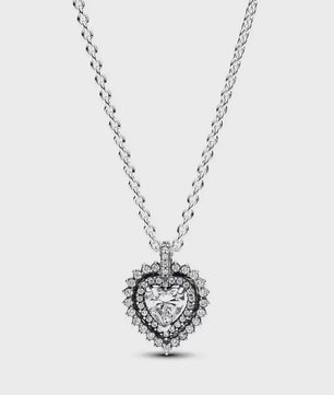 Chique Zilveren Ketting met Hanger: Hart, Zirkonia of Cirkel - DIY Sieraden voor Dames