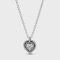 Chique Zilveren Ketting met Hanger: Hart, Zirkonia of Cirkel - DIY Sieraden voor Dames