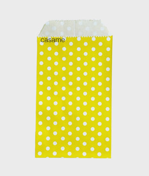 Kleine Kraft Papieren Zakjes met Stippen - Set van 10, 25 of 50 stuks - Ideaal voor Feestjes, Cadeaus en Kaarten