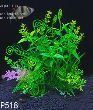 Kunstplanten Aquarium Set - Levendige Decoratie voor Vissenkom en Waterplanten
