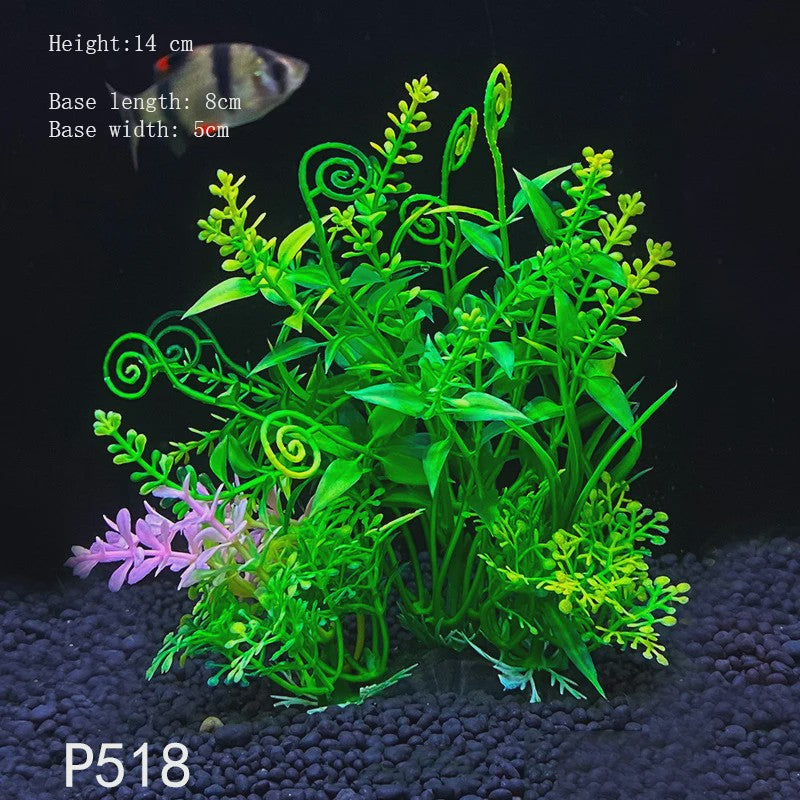Kunstplanten Aquarium Set - Levendige Decoratie voor Vissenkom en Waterplanten