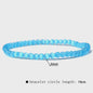 Natuursteen Armband met Kwarts, Kattenoog, Jades & Aquamarijn Kralen - Stretch Bangle voor Dames & Heren