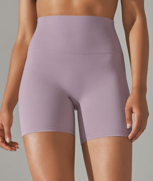 Dames Sportshorts Hoge Taille Squat Proof - Sneldrogend voor Yoga, Fitness & Fietsen