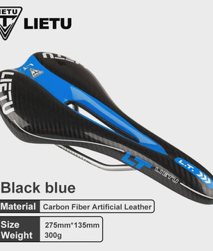 LIETU Fietzadel - Comfortabel MTB & Racefiets Zadel met Siliconen Gel Kussen en Antislip Grip