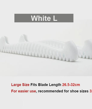 Verstelbare Schaats Blade Covers (S/L/XL) - TPU Bescherming voor IJshockey en Kunstschaatsen