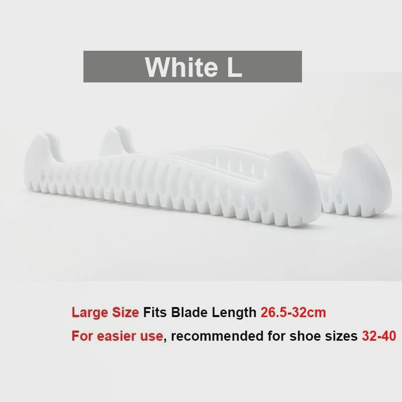 Verstelbare Schaats Blade Covers (S/L/XL) - TPU Bescherming voor IJshockey en Kunstschaatsen