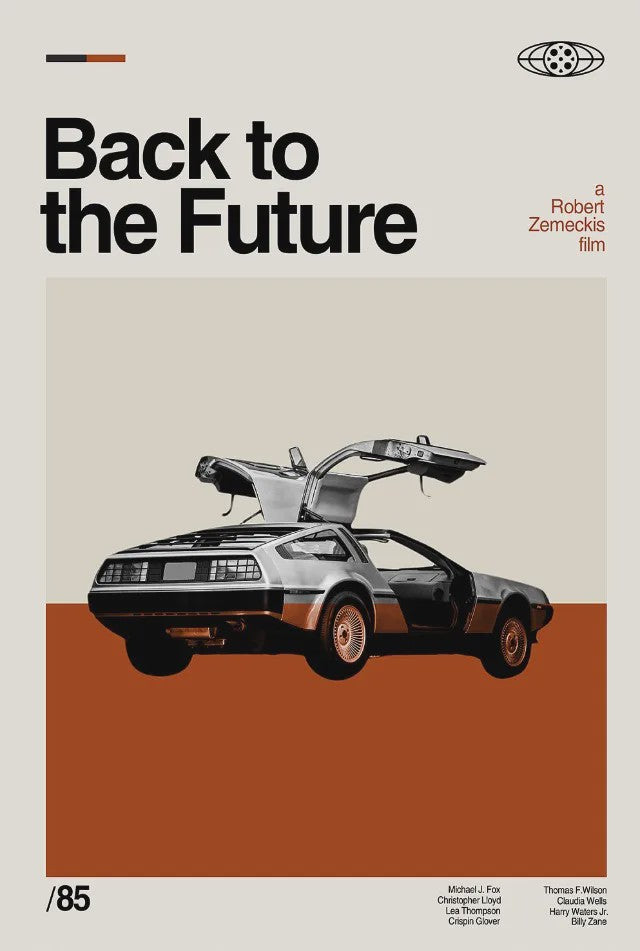 Iconische Film & TV Canvas Posters: Friends, Back to the Future, Pulp Fiction, The Godfather