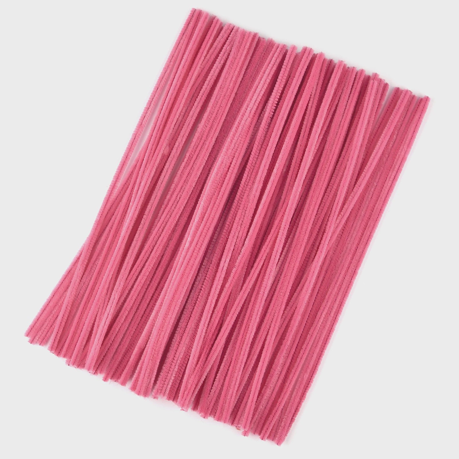 100 Stuks Chenille Stelen - Flexibele Knutseldraad voor Creatieve DIY Projecten